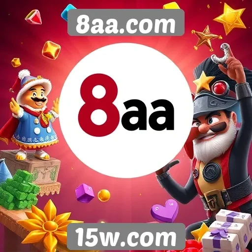 Variedade de jogos disponíveis no site 8aa.com