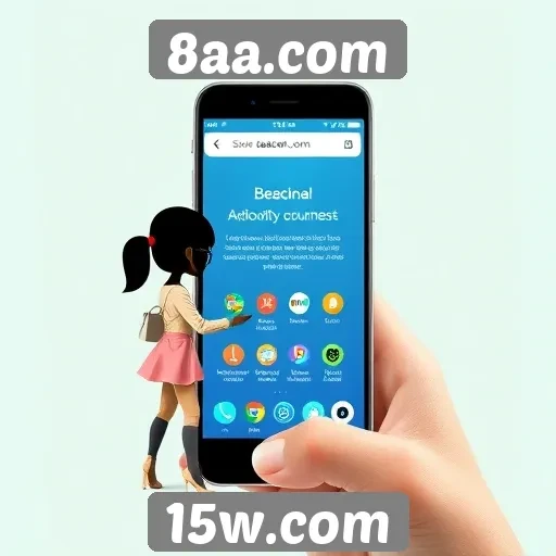 Acessibilidade de plataformas móveis no 8aa.com